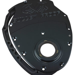 CVR PERFORMANCE SBC Billet Timing Cover 2-Piece - Black Anodized TC2350BK