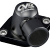 CVR PERFORMANCE Thermostat Housing 360-Deg Swivel Black TSH6BK