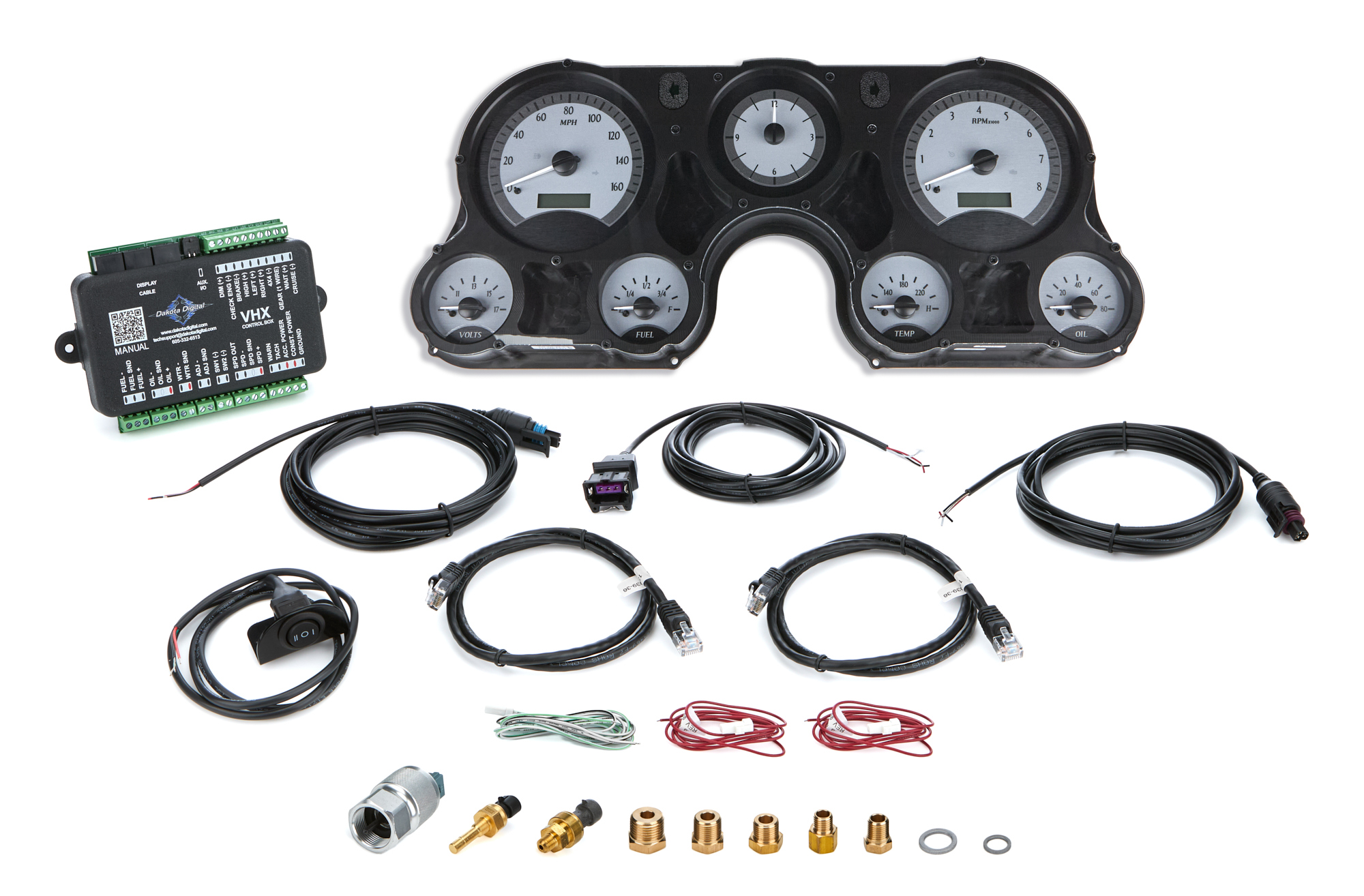 DAKOTA DIGITAL 1967-72 Chevy Truck VHX Instrument System VHX-67C