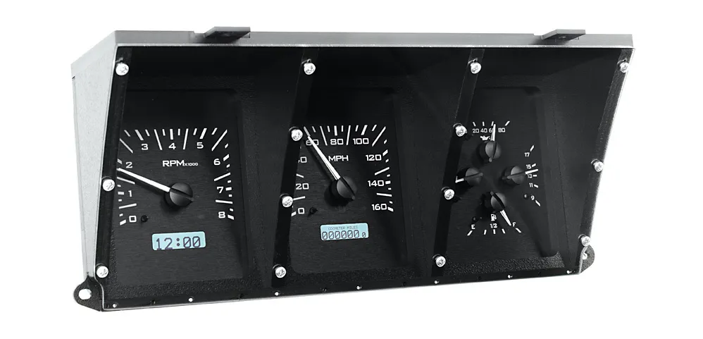 DAKOTA DIGITAL 1973-79 Ford Pickup VHX Instrument System VHX-73F-PU-K-W