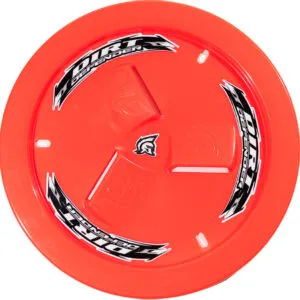 DIRT DEFENDER RACING PRODUCTS Wheel Cover Neon Red Vented 10281