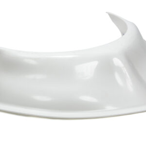 DIRT DEFENDER RACING PRODUCTS Hood Scoop White 3.5in Tall 10390