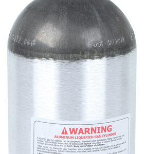 DEDENBEAR 2.5lb. CO2 Bottle w/Valve AB25V