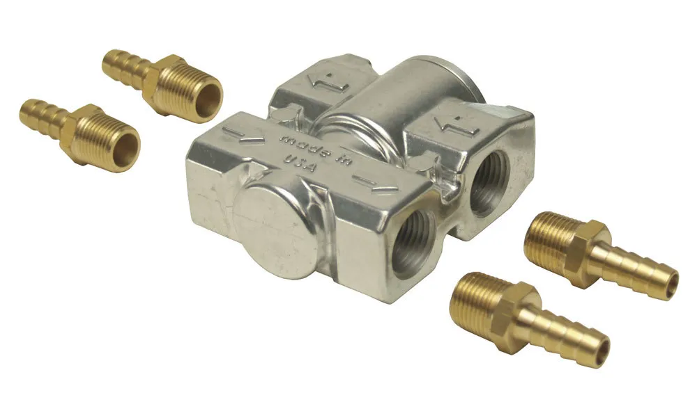 DERALE Fluid Control Thermostat Kit 3/8in NPT 13011