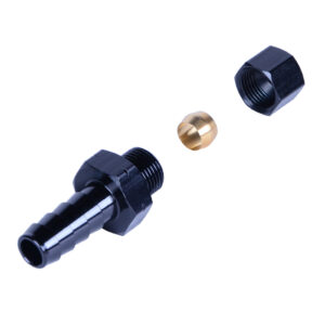 DERALE Fitting 5/16in Tube to 3/8in Barb 13041