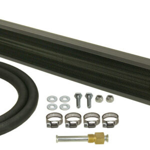 DERALE Frame Rail Cooler 24in Long  11/32 Inlets 13224