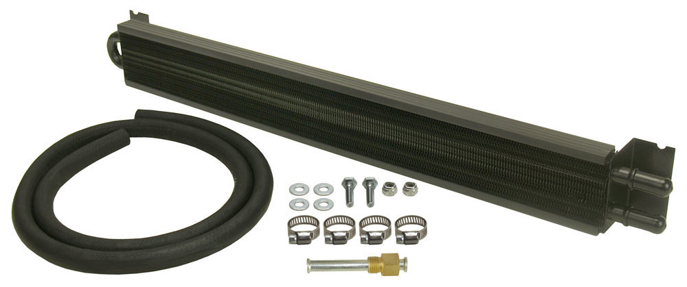 DERALE Frame Rail Cooler 24in Long 11/32 Inlets 13224
