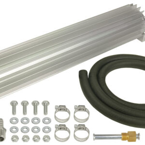 DERALE Heat Sink Trans Cooler 15in Long 3/8in NPT Inle 13254
