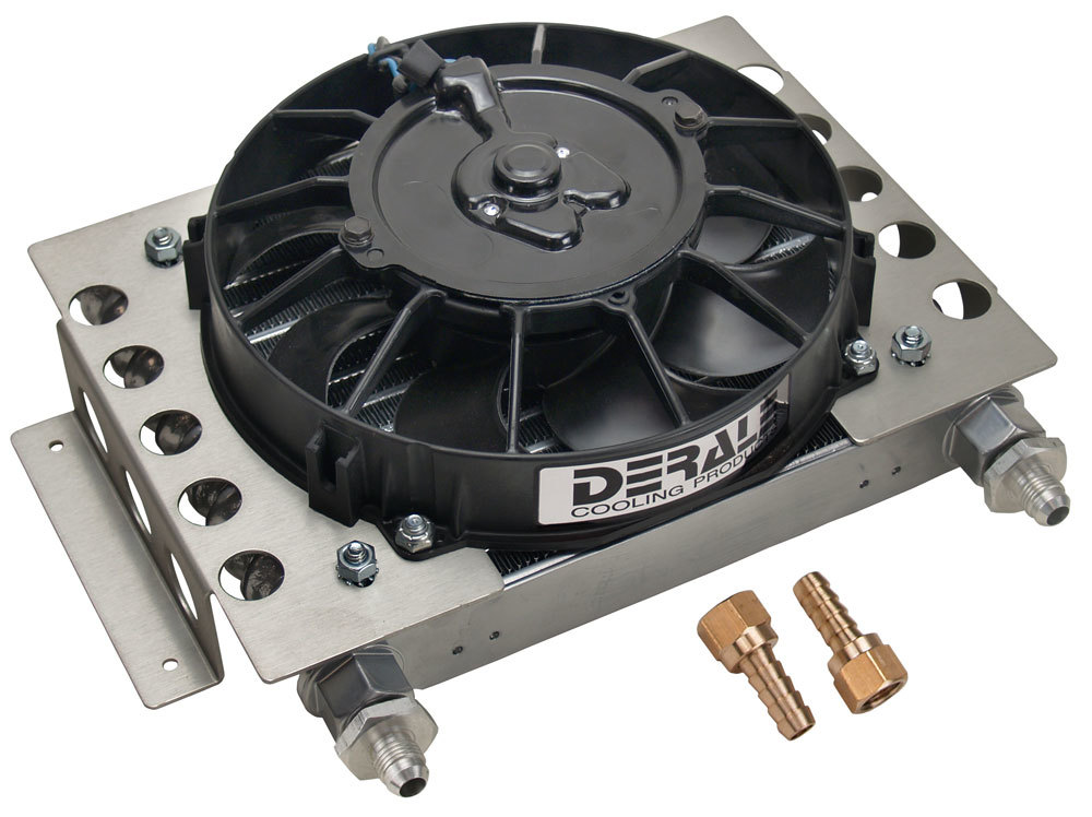 DERALE Remote Oil Cooler w/Fan 13750