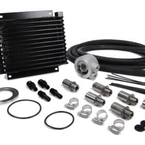 DERALE Plate & Fin Engine Oil C ooler Kit 15405