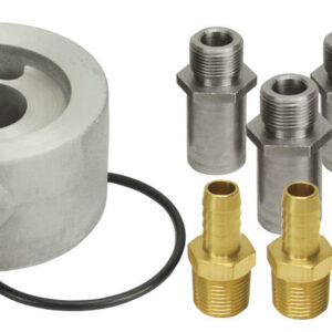 DERALE Non-Thermostatic Sandwic h Adapter Universal Kit 15735