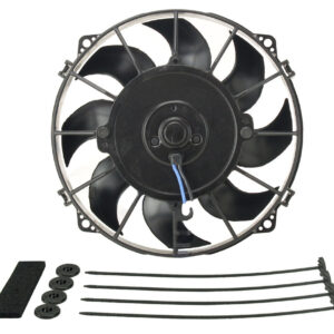 DERALE 8in Tornado Electric Fan w/Standard  Mounting Kit 16618