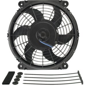 DERALE 10in Tornado Electric Fan w/Standard Mount Kit 16620
