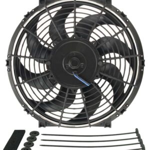 DERALE 12in Tornado Electric Fan w/Standard Mount Kit 16622