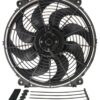 DERALE 14in Tornado Electric Fan w/Standard Mount Kit 16624