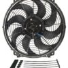 DERALE 16in Tornado Electric Fan w/Standard Mount Kit 16626
