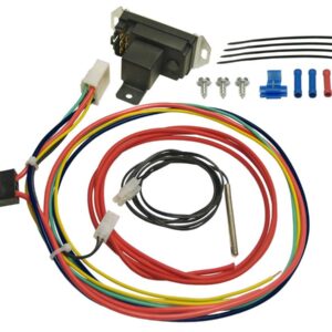 DERALE Adjustable Fan Control Thermostat Push-In 16759