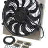 DERALE RAD Fan w/Alum Shroud Assembly 16816