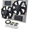 DERALE Dual RAD Fan w/Alum Shroud Assembly 16833