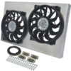 DERALE Dual RAD Fan w/Alum Shroud Assembly 16838
