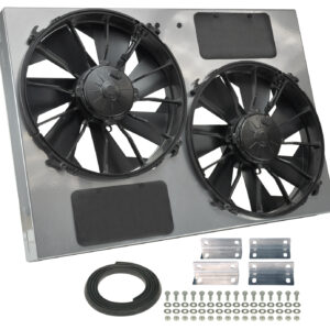 DERALE 13in Dual High Output RAD Fans Puller 16927