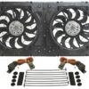 DERALE 12in Dual High Output RAD Fans Puller 16934