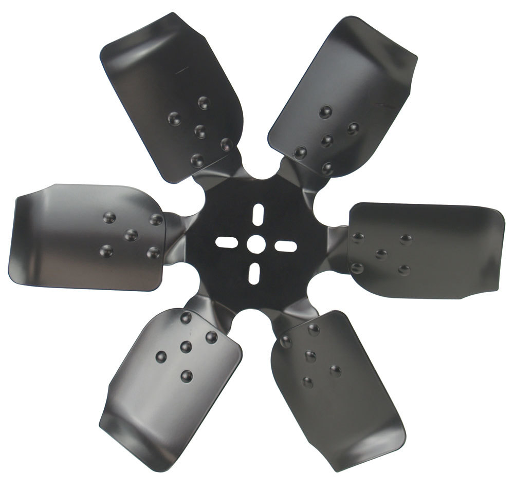 DERALE 17in Rigid Race Fan Steel Blade-Reverse Rot 17417