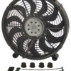 DERALE 14in High Output Electrc Fan Std Kit 18214