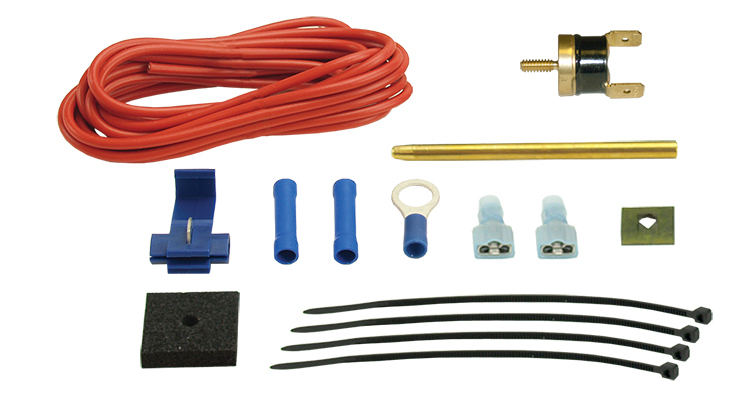 DERALE Single Stage 180F Thermostat Push In Probe 18738