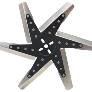 DERALE 17in Stainless Fan 19117