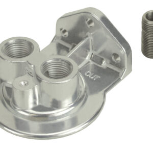 DERALE Ports-Up Filter Mount 1/2in NPT 25728