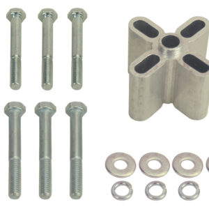 DERALE Fan Spacer 1 3/4in Fine/ Coarse Female 5/8 Pilot 31518