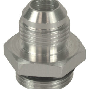 DERALE Aluminum Fitting -8AN x 5/18-18 O-ring 59108