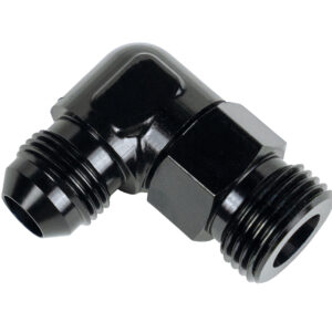 DERALE Fitting 90 Degree 7/8-14 to -8AN Male 59508