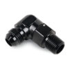 DERALE Fitting 90 Degree 1/2in to -8AN Male 59708
