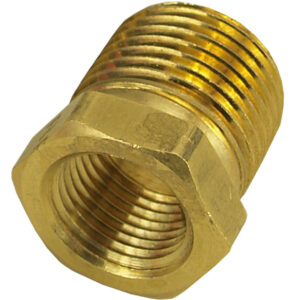DERALE 1/2 Male x 3/8 Female Reducer Bushing 98452