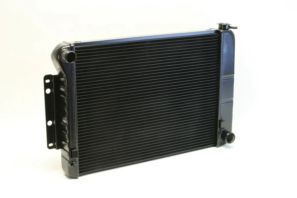 DEWITTS RADIATOR Radiator Camaro 67-69 BBC Manual Trans Black 32-1239022M