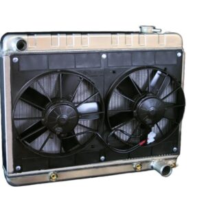 DEWITTS RADIATOR Radiator w/Fans Nova 62-67 Auto Trans Raw 32-4139010A
