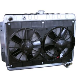 DEWITTS RADIATOR Radiator w/Fans Impala 65-70 Auto Trans Raw 32-4139016A