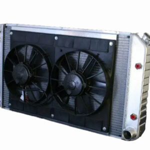 DEWITTS RADIATOR Radiator w/Fans Chevelle 73-77 Auto Trans Raw 32-4139034A