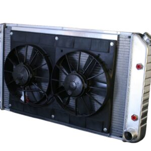 DEWITTS RADIATOR Radiator w/Fans Nova 73-74 Auto Trans Raw 32-4139035A