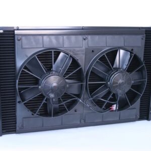 DEWITTS RADIATOR Radiator w/Fans Camaro 70-81 Auto Trans Black 32-4239005A