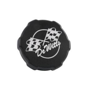 DEWITTS RADIATOR Radiator Cap 15psi Black Billet 32-516B