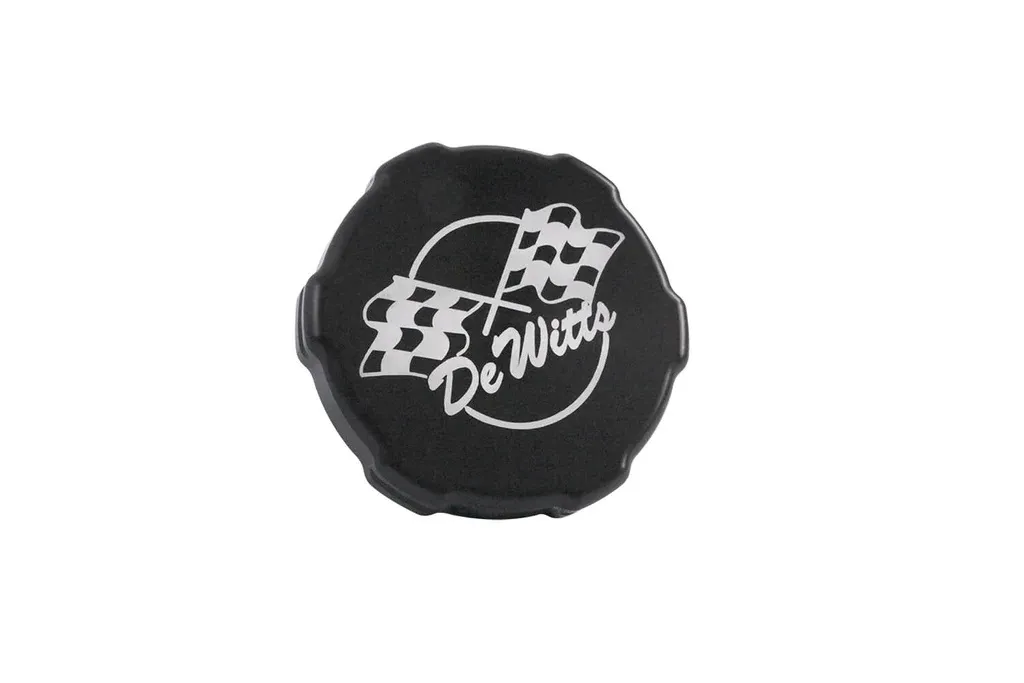 DEWITTS RADIATOR Radiator Cap 15psi Black Billet 32-516B