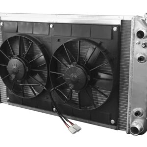 DEWITTS RADIATOR Radiator w/Fans Camaro 70-81 LS Auto Trans Raw 32-6139005A