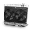 DEWITTS RADIATOR Radiator w/Fans Nova 62-67 LS Auto Trans Raw 32-6139010A