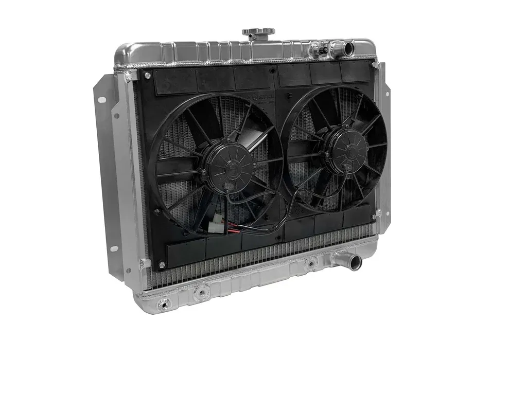 DEWITTS RADIATOR Radiator w/Fans Impala LS 65-70 Auto Trans Raw 32-6139016A
