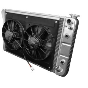 DEWITTS RADIATOR Radiator w/Fans C-10 Trk LS 67-72 Auto Trans Raw 32-6139018A