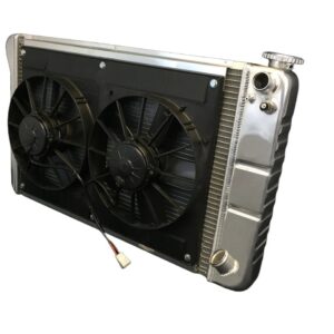 DEWITTS RADIATOR Radiator w/Fans C-10 Trk LS 67-72 Man Trans Raw 32-6139018M