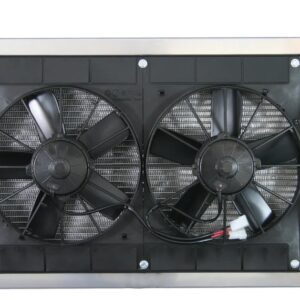 DEWITTS RADIATOR Radiator w/Fans Camaro 67-69 LS Man Trans Raw 32-6139022M